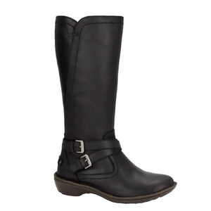 UGG 1008210 Rosen Tall Boot leather BLACK size 7